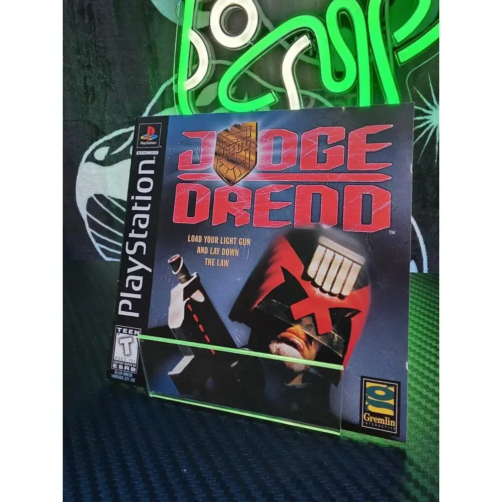 Sony PlayStation 1 Activision Judge Dredd 1998